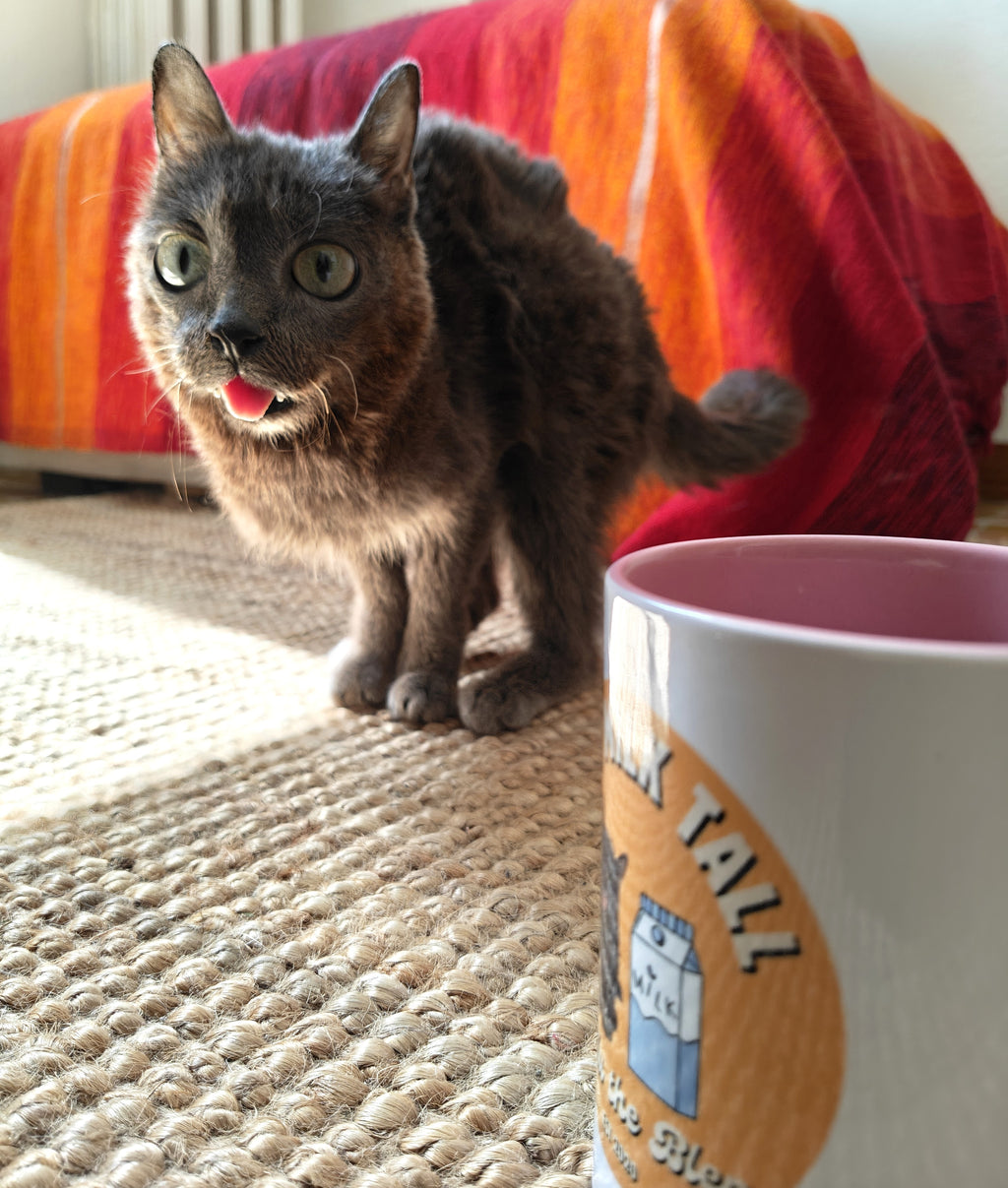 ONE MILK TALL MUG (2 COLOURS)
